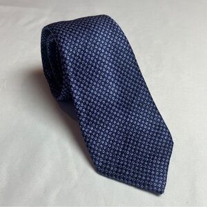 Ralph Lauren Classic Office Event Men's Purple and Navy Textured Silk Tie